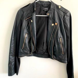 BEBE Leather Jacket